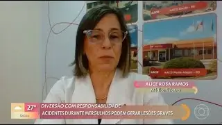 AACD no Encontro com Patr&iacute;cia Poeta (TV Globo): O perigo do mergulho em &aacute;guas rasas