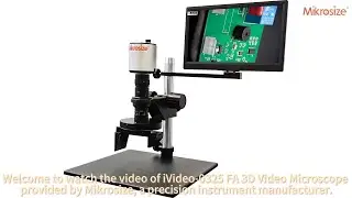 iVideo-0325 FA 3D Video Microscope from China manufacturer - Mikrosize#microscope #microsoft