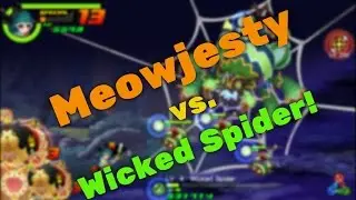 Easily Defeat the Wicked Spider with Meowjestys! Kingdom Hearts Unchained X KHUX