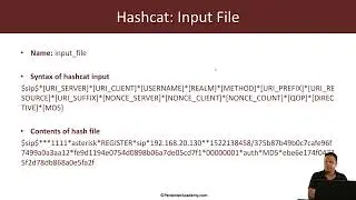 VoIP Traffic Analysis course hashcat