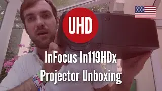 InFocus In119HDx Projector Unboxing [4K UHD]
