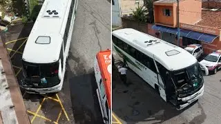 V&Iacute;DEO: &Ocirc;nibus e trem se envolvem em colis&atilde;o em S&atilde;o Carlos (SP) nesta ter&ccedil;a-feira (27)