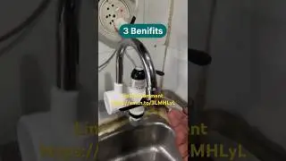 Instant Hot Water in 3 Seconds! 🔥 Best Tap Heater 2025 #heater #waterheater