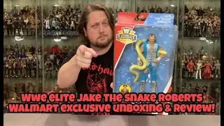 Jake The Snake Roberts Mattel Elite Flashback Unboxing & Review!