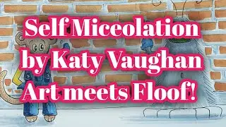 Katy Vaughan's Charlie meets my Floof! | Alcohol marker art