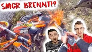 Motorrad brennt?! | Reaktion mit Lucas