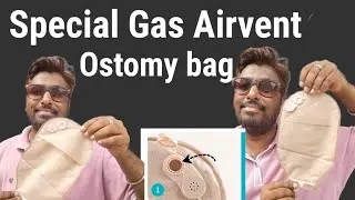 Affordable Ostomy bag with Gas Airvent | Ostomy bag & Reusable ostomy bag | Indian Ostomy boy