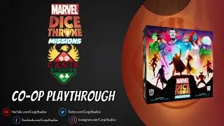 Canje and Co-Op Guild Play Marvel Dice Throne Missions