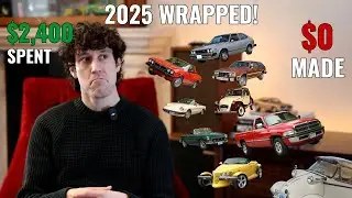 Я целый год вёл канал о классических автомобилях! 19 машин, 1500 миль, 0 долларов прибыли.