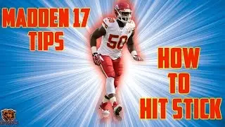 MADDEN 17 DEFENSIVE TIPS: HOW TO TACKLE AND HIT STICK - BEST HIT POWER IS A PLUS!