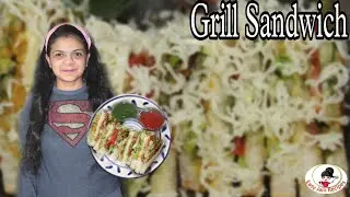 Vegetable Grill Sandwich l Jain Recipe l Grill Sandwich l Jain Sandwich l Mumbai Street Food l