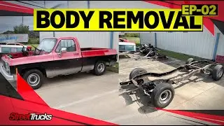 We try restoring and lifting this 2wd 1979 Chevy C10! -  - Rocky Part 2