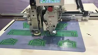 JUITA JTK8-90AZ TEMPLATE MACHINE/PATTERN MACHINE WITH ROTATE KNIFE CUTTING FUNCTION