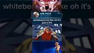 whitebeard vs akainu | whitebeard stops akainu attack #whitebeard #onepiece #otaku #akainu #shorts