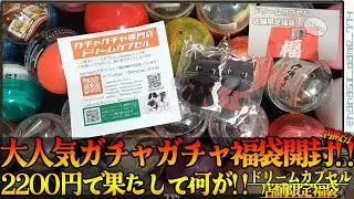 【ガチャガチャ】大人気ガチャガチャ福袋開封!!ドリームカプセル限定２２００円で果たして何が!!