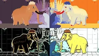HICKORY DICKORY DOCK || WOLLY MAMMOTH IN 4 AMAZING EFFECTS || EFFECT TUTORIAL