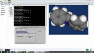 FLTK / VTK project demo: Molecules 2