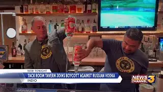 Local bar pours out Russian vodkas, calls for valleywide boycott