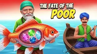 Fate Of The Poor | Hunger of Poor | Moral Stories | Animated Stories | Cartoon | English Story