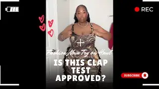 Примерка одежды от Fashion Nova + тест на хлопки в ладоши 👀👏🏽 |