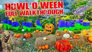 Howl'o'ween Full Walkthrough at Chessington World of Adventures (Oct 2025) [4K]