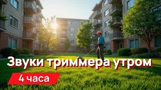 Звуки для соседей - тот самый звук триммера для покоса травы утром