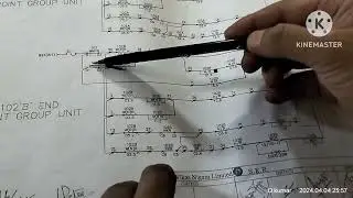 Point operation circuit/point machine ki wiring/point machine TWS/point machine circuit / SEIR24