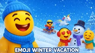 ❄️ Весёлые зимние каникулы с эмодзи! ⛄🎉