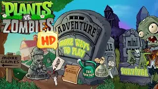 Plants vs. Zombies HD [iPad] [Version 1.9.2]  ALL Survival Mode Walkthrough Gameplay