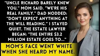 Mom Said 'Uncle Never Cared About You' - Then His Estate Lawyer Read My Name As Sole Heir
