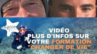 Promotion formation plong&eacute;e changer de vie pour d&eacute;butant Aquadomia Marseille