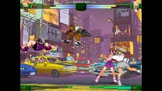 M.U.G.E.N Fights: Sakura, DanaDee vs Karin, Hinata (Rematch)