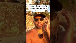 В этом году я путешествую в одиночку как гей-афроамериканец #SoloTravel #GaySoloTravel #GayTravel...