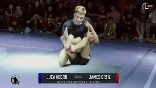 Main Character Jiu Jitsu Kids 2 Luca Negro vs James Ortiz #grappling #nogi