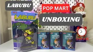 THE MONSTERS 1:00 A.M. Series Figures Unboxing and opening the LABUBU Summer Ride Figure
