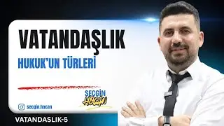 5) 2026 KPSS Vatandaşlık - Hukuk'un Türleri