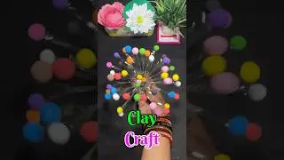 Clay Craft Home Decor | Easy Diy Clay Crafts | #shorts #diy #clay #claycraft #ytshorts