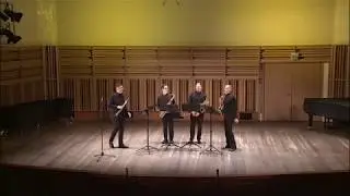 Russian Sax Quartet, Caf&eacute; St. Germain by Toshio Mashima