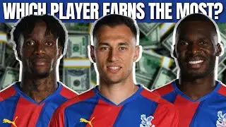 Crystal Palace Players Salaries 2021/22 Season (Weekly Wage)
