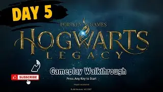 Hogwarts Legacy Gameplay Walkthrough | Day 5 | MASTERING POTIONS & MERLIN'S TRIALS !