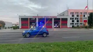 JRG Leszno Alarmowy Wyjazd GBA, GCBA, SD-30 