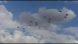 The Flying Legends 2017 in 4k