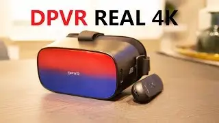 #2019 新製品# DPVR Deepoon P1Pro-4K  スナップドラゴン XR1 チップおよび BOE 3840*2160 本物の 4K画面