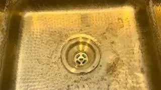 A really loud sink whirlpool