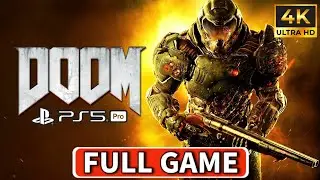 DOOM (2016) - Full Gameplay 100% Walkthrough [PS5 PRO 4K 60FPS]