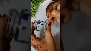 Empty fabric bottle painting tutorial.