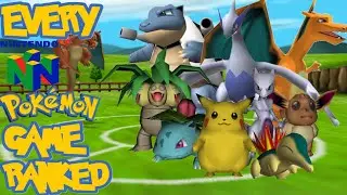 Рейтинг ВСЕХ игр серии Pokemon на N64 от ХУДШИХ ДО ЛУЧШИХ (Топ-5 игр)