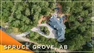 Alberta Real Estate Aerial Video Production - 27107 Township Rd 510 Lot 11, Spruce Grove