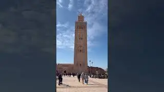 Allah Hu Akbar | Koutoubia Mosque, Morocco 🇲🇦🕌