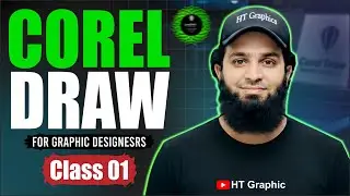 CorelDRAW Class 01 | Graphic Designing Course in Urdu & Hindi | Beginners Tutorial
